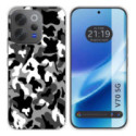 Funda Silicona para Vivo V70 5G diseño Snow Camuflaje Dibujos