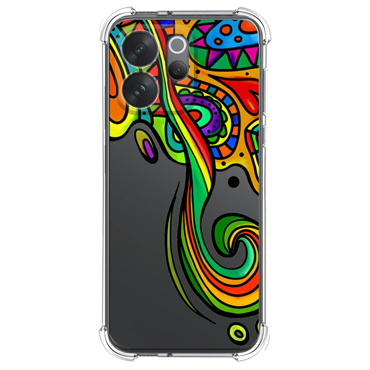 Funda Silicona Antigolpes para Vivo V70 5G...