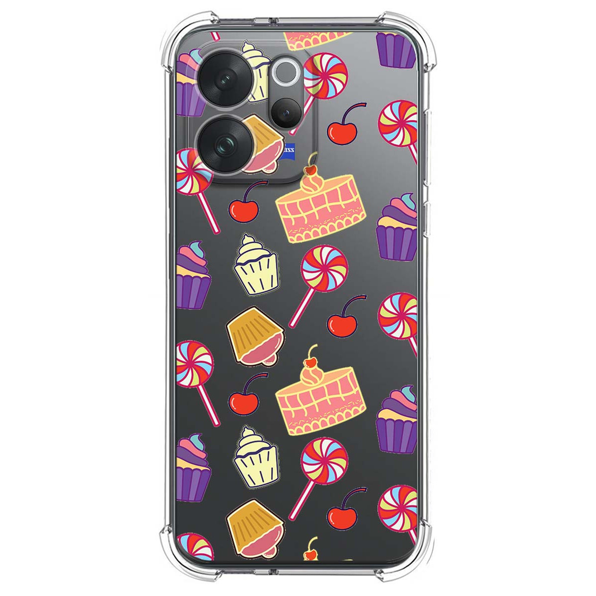 Funda Silicona Antigolpes para Vivo V70 5G...