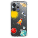 Funda Silicona Antigolpes para Vivo V70 5G diseño Espacio Dibujos
