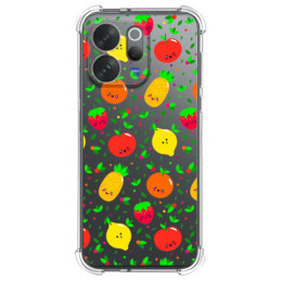 Funda Silicona Antigolpes para Vivo V70 5G diseño Frutas...