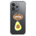 Funda Silicona Antigolpes para Vivo V70 5G diseño Vegan Life Dibujos