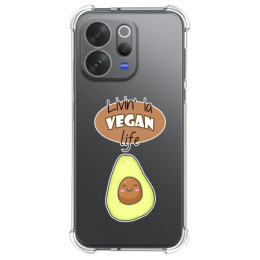 Funda Silicona Antigolpes para Vivo V70 5G diseño Vegan...