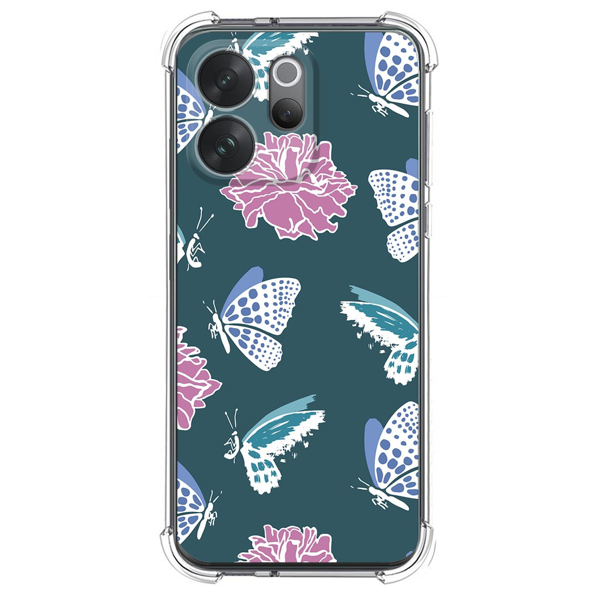Funda Silicona Antigolpes para Vivo V70 5G...
