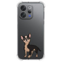 Funda Silicona Antigolpes para Vivo V70 5G diseño Perros 05 Dibujos