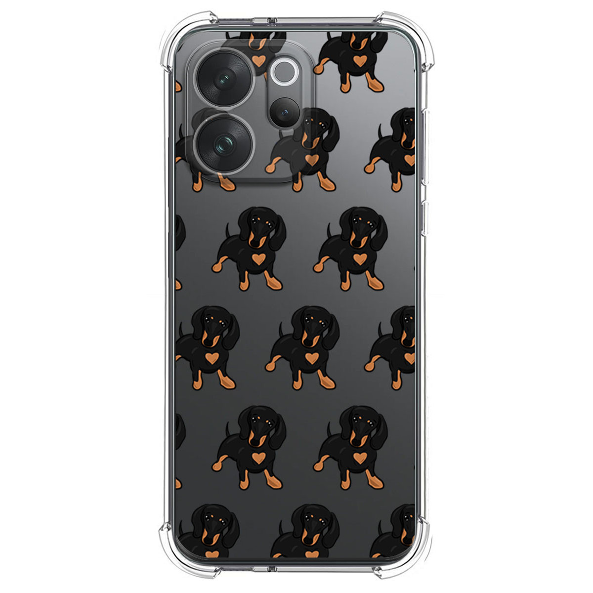 Funda Silicona Antigolpes para Vivo V70 5G...