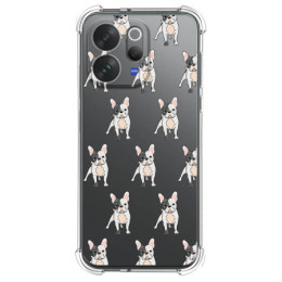 Funda Silicona Antigolpes para Vivo V70 5G diseño Perros...
