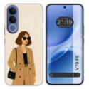 Funda Silicona para Vivo V70 FE diseño Mujer 01 Dibujos
