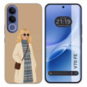 Funda Silicona para Vivo V70 FE diseño Mujer 10 Dibujos