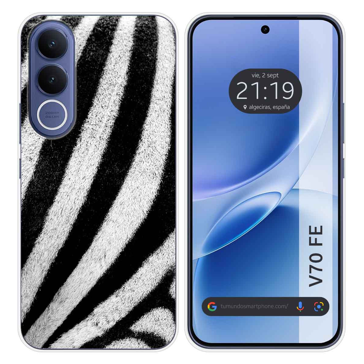 Funda Silicona para Vivo V70 FE diseño Animal...