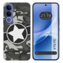 Funda Silicona para Vivo V70 FE diseño Camuflaje 02 Dibujos