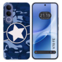 Funda Silicona para Vivo V70 FE diseño Camuflaje 03 Dibujos