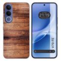 Funda Silicona para Vivo V70 FE diseño Madera 02 Dibujos