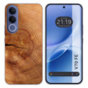 Funda Silicona para Vivo V70 FE diseño Madera 04 Dibujos