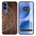 Funda Silicona para Vivo V70 FE diseño Madera 06 Dibujos