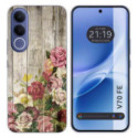 Funda Silicona para Vivo V70 FE diseño Madera 08 Dibujos