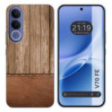 Funda Silicona para Vivo V70 FE diseño Madera 09 Dibujos