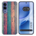 Funda Silicona para Vivo V70 FE diseño Madera 10 Dibujos