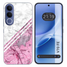 Funda Silicona para Vivo V70 FE diseño Mármol 03 Dibujos