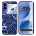 Funda Silicona para Vivo V70 FE diseño Circuito Dibujos