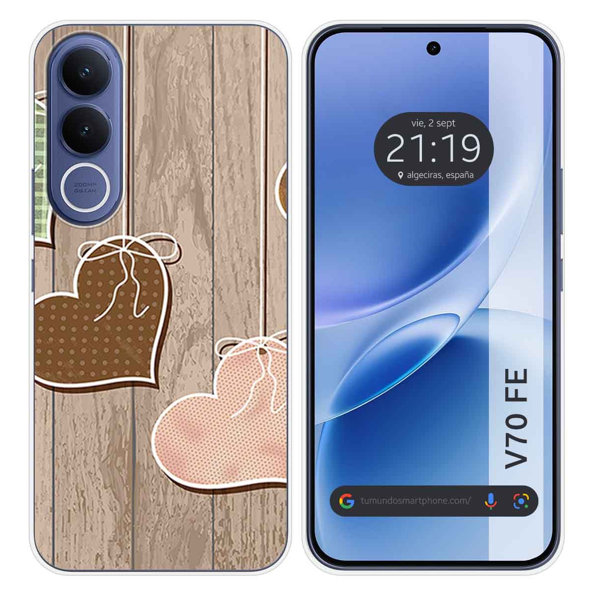 Funda Silicona para Vivo V70 FE diseño...