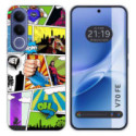 Funda Silicona para Vivo V70 FE diseño Comic Dibujos
