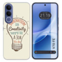 Funda Silicona para Vivo V70 FE diseño Creativity Dibujos