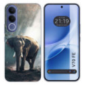 Funda Silicona para Vivo V70 FE diseño Elefante Dibujos