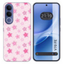Funda Silicona para Vivo V70 FE diseño Flores Dibujos