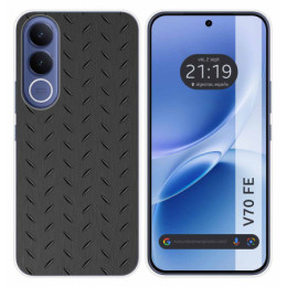 Funda Silicona para Vivo V70 FE diseño Metal Dibujos