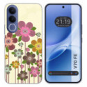 Funda Silicona para Vivo V70 FE diseño Primavera En Flor Dibujos