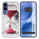 Funda Silicona para Vivo V70 FE diseño Reloj Dibujos