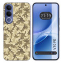 Funda Silicona para Vivo V70 FE diseño Sand Camuflaje Dibujos