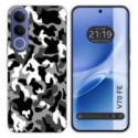 Funda Silicona para Vivo V70 FE diseño Snow Camuflaje Dibujos