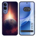Funda Silicona para Vivo V70 FE diseño Tierra Dibujos