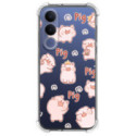 Funda Silicona Antigolpes para Vivo V70 FE diseño Cerdos Dibujos
