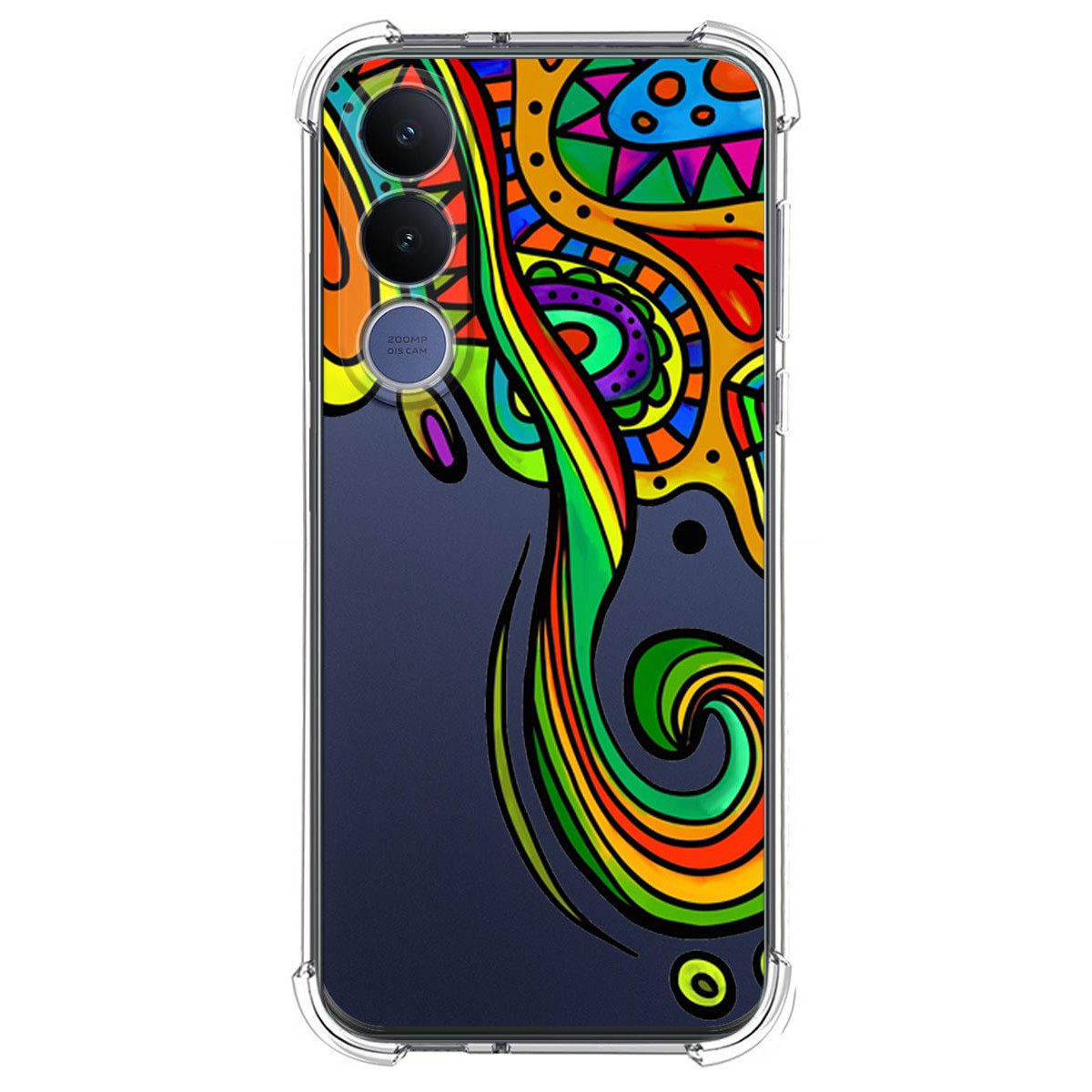 Funda Silicona Antigolpes para Vivo V70 FE...