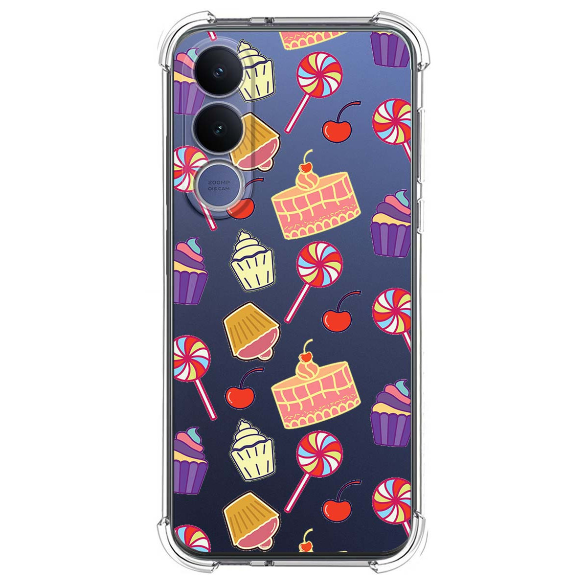 Funda Silicona Antigolpes para Vivo V70 FE...
