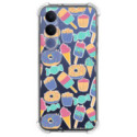 Funda Silicona Antigolpes para Vivo V70 FE diseño Dulces 02 Dibujos