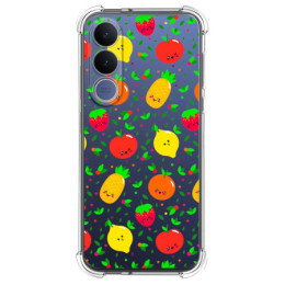 Funda Silicona Antigolpes para Vivo V70 FE diseño Frutas...
