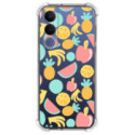 Funda Silicona Antigolpes para Vivo V70 FE diseño Frutas 02 Dibujos