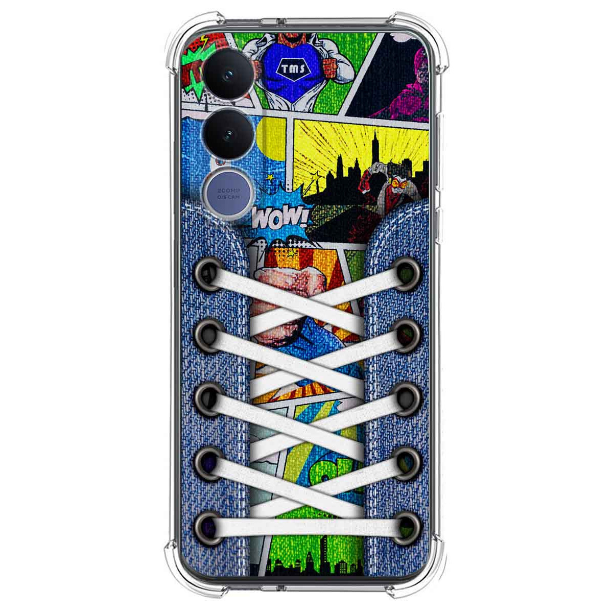 Funda Silicona Antigolpes para Vivo V70 FE...