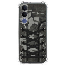 Funda Silicona Antigolpes para Vivo V70 FE diseño...