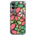 Funda Silicona Antigolpes para Vivo V70 FE diseño Flores 02 Dibujos