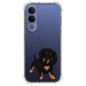 Funda Silicona Antigolpes para Vivo V70 FE diseño Perros 04 Dibujos