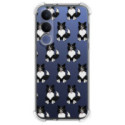 Funda Silicona Antigolpes para Vivo V70 FE diseño Perros 07 Dibujos
