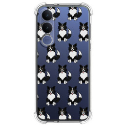 Funda Silicona Antigolpes para Vivo V70 FE diseño Perros...