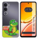 Funda Silicona Transparente para Vivo Y31 5G / Y21d diseño Coco Dibujos