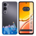 Funda Silicona Transparente para Vivo Y31 5G / Y21d diseño Hipo Dibujos