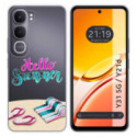Funda Silicona Transparente para Vivo Y31 5G / Y21d diseño Summer Dibujos